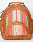 ADBGZ632B American Darling Saddle Blanket Genuine Leather Women Bag Western Handbag Purse