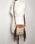 American Darling Cell Phone Holder Hair on Genuine Leather Western Women Bag Purse | Case