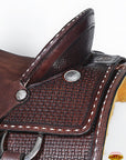 Western Horse Saddle Leather Ranch Roping Cowboy Hilason
