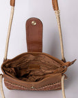American Darling Messenger Hand Tooled Genuine Leather Women Bag Western Handbag Purse