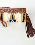 American Darling Wristlet Hand Tooled Saddle Blanket Genuine Leather Western Women Bag | Handbag Purse | Women Wristlet Purse | Wristlet Purse | Travel Wristlet Purse | Leather Wristlet Purse | Clutch Wristlet Purse