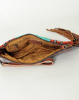 American Darling Wristlet Hand Tooled Saddle Blanket Genuine Leather Western Women Bag | Handbag Purse | Women Wristlet Purse | Wristlet Purse | Travel Wristlet Purse | Leather Wristlet Purse | Clutch Wristlet Purse