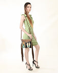 American Darling Cross Body Saddle Blanket Genuine Leather Women Bag Western Handbag Purse