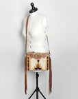 American Darling Cross Body Saddle Blanket Genuine Leather Women Bag Western Handbag Purse