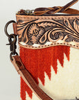 American Darling Wristlet Hand Tooled Saddle Blanket Genuine Leather Western Women Bag | Handbag Purse | Women Wristlet Purse | Wristlet Purse | Travel Wristlet Purse | Leather Wristlet Purse | Clutch Wristlet Purse
