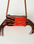 American Darling Small Crossbody Hair On Genuine Leather Women Bag Western Handbag Purse