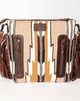 American Darling ADBGZ577A Signature Crossbody Hand Tooled Saddle Blanket Genuine Leather women bag western handbag purse