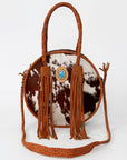 American Darling ADBGD161 Tote Hair-On Genuine Leather Women Bag Western Handbag Purse