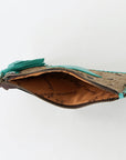 American Darling ADBGD165 Coin Purse Hair-On Genuine Leather Women Bag Western Handbag Purse