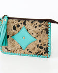 American Darling ADBGD165 Coin Purse Hair-On Genuine Leather Women Bag Western Handbag Purse