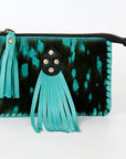American Darling ADBGD169 Coin Purse Hair-On Genuine Leather Women Bag Western Handbag Purse