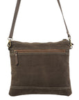 OHLAY KB154 Cross Body Upcycled Wool Upcycled Canvas Hair-On Genuine Leather women bag western handbag purse