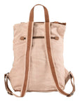 OHLAY KB164 Backpack Upcycled Canvas Hair-On Genuine Leather women bag western handbag purse