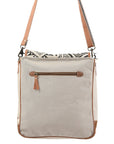 OHLAY MESSENGER Upcycled Wool Upcycled Canvas Hair-on Genuine Leather women bag western handbag purse