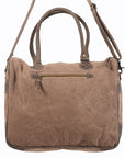 OHLAY KB174 TOTE Upcycled Wool Upcycled Canvas Genuine Leather women bag western handbag purse