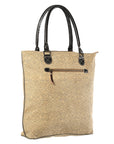 OHLAY KB205 TOTE Upcycled Canvas Genuine Leather women bag western handbag purse