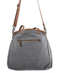 OHLAY KB252 TOTE Upcycled Wool Upcycled Canvas Hair-on Genuine Leather women bag western handbag purse