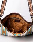American Darling Messenger Saddle Blanket Genuine Leather women bag western handbag purse