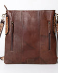 American Darling Messenger Hand Tooled Saddle Blanket Genuine Leather women bag western handbag purse