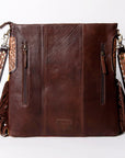 American Darling Messenger Saddle Blanket Genuine Leather Women Bag Western Handbag Purse