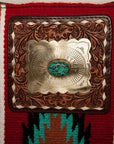 American Darling Large Crossbody Hand Tooled Saddle Blanket Genuine Leather women bag western handbag purse