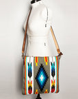 American Darling Large Crossbody Saddle Blanket Genuine Leather women bag western handbag purse