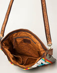 American Darling Large Crossbody Saddle Blanket Genuine Leather women bag western handbag purse
