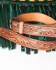 American Darling Messenger Hand Tooled Genuine Leather women bag western handbag purse