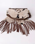 American Darling Hair On Genuine Leather Women Bag Western Handbag Purse