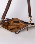 American Darling Hair On Genuine Leather Women Bag Western Handbag Purse