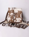 American Darling Cross Body Hair On Genuine Leather women bag western handbag purse