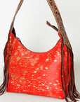 American Darling Hobo Hair On Genuine Leather women bag western handbag purse