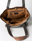 American Darling ADBGA284C Tote Hair-On Genuine Leather Women Bag Western Handbag Purse