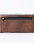 American Darling Hair On Genuine Leather Women Bag Western Handbag Purse