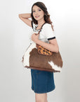 ADBG881A American Darling Hair On Genuine Leather Women Bag Western Handbag Purse