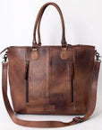 American Darling Tote Hand Tooled Saddle Blanket Genuine Leather women bag western handbag purse