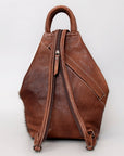 American Darling Backpack Hand Tooled Hair on Leather Western Women Bag | for Laptop School Purse Travel