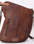 ADBG885 American Darling Hand Tooled Genuine Leather Women Bag Western Handbag Purse