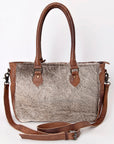 American Darling ADBG887 Tote Hair-On Genuine Leather Women Bag Western Handbag Purse