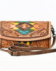 American Darling Wallet Hand Tooled Genuine Leather women bag western handbag purse