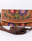 American Darling Wallet Hand Tooled Genuine Leather women bag western handbag purse