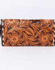 American Darling Wallet Hand Tooled Genuine Leather women bag western handbag purse