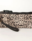 American Darling ADBG344BG Wristlet Hair On Genuine Leather women bag western handbag purse