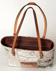 American Darling Tote Hand Tooled Hair-On Genuine Leather Western Women Bag Handbag Purse | Travel Bags College Casual