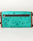 American Darling ADBG486A Wallet Hand Tooled Genuine Leather Women Bag Western Handbag Purse
