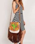 American Darling Hand Tooled Genuine Leather Women Bag Western Handbag Purse