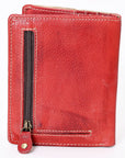 Never Mind Nmbgm128C Card-Holder Vintage Handmade Genuine Cowhide Leather Women Bag Western Handbag Purse