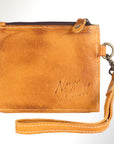 Never Mind Nmbgm133A Wallet Vintage Handmade Genuine Cowhide Leather Women Bag Western Handbag Purse