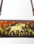 American Darling Wallet Genuine Leather Women Bag Western Handbag Purse