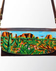 American Darling Wallet Hair on Full Grain Genuine Leather Western Women Bag | Handbag Purse Travel Clutch